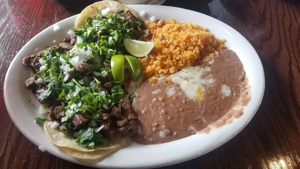 Two Carne Asada Tacos
